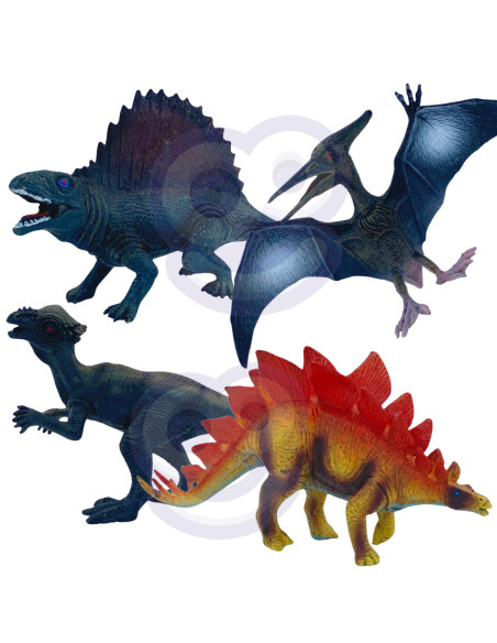 WOOPIE Zestaw XL Figurki Dinozaury + Kuferek + Mata