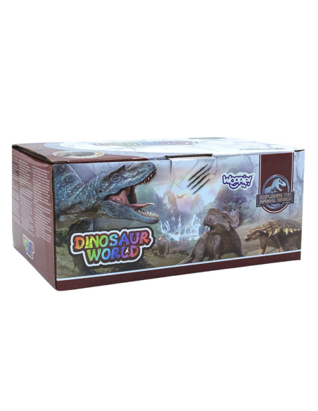 WOOPIE Zestaw XL Figurki Dinozaury + Kuferek + Mata