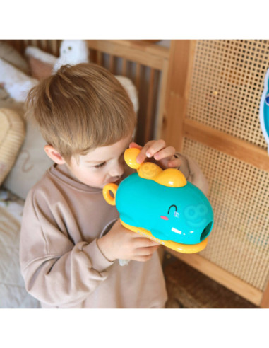 WOOPIE Gra w Rzutki Pistolet Dinozaur na Kulki Rzepy Tarcza Punkty Strzelanie