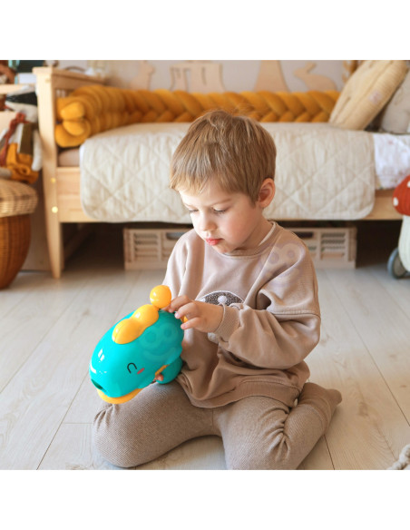 WOOPIE Gra w Rzutki Pistolet Dinozaur na Kulki Rzepy Tarcza Punkty Strzelanie