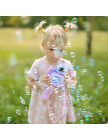 WOOPIE Maszyna Astronauta do Robienia Baniek Mydlanych Różowy