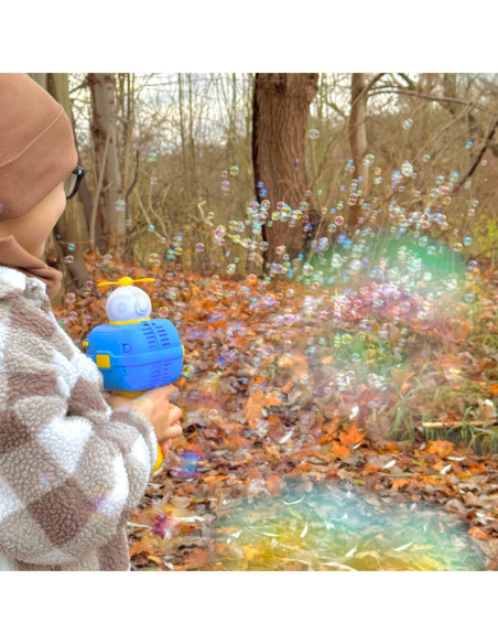 WOOPIE Maszyna Astronauta do Robienia Baniek Mydlanych Żółty