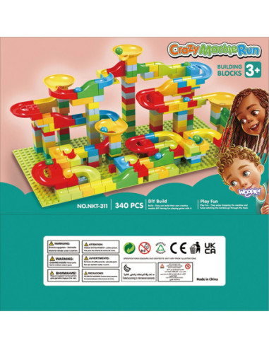 WOOPIE Tor Kulkowy Kulodrom 340 el.