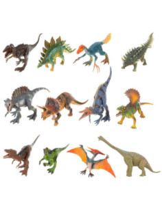 WOOPIE Duży Zestaw Figurki Dinozaury XXL + Mata "Prehistoryczny Świat" 2