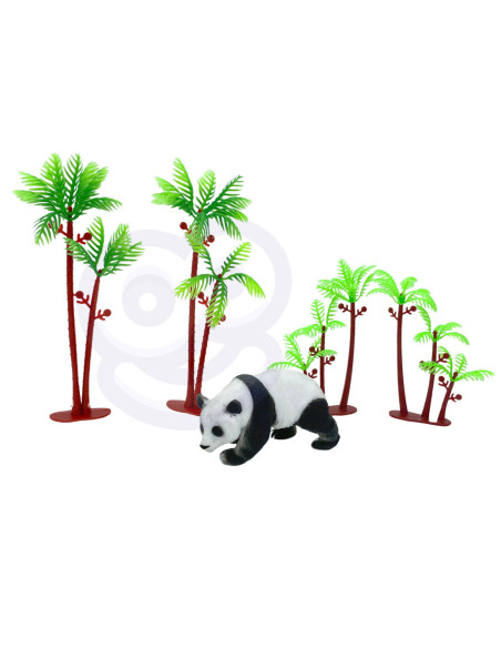 WOOPIE Zestaw Figurki Safari + Mata 13 el.