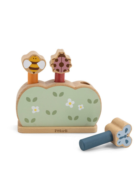 VIGA PolarB Drewniane Skaczące Zwierzątka Wyskokowy Ogród