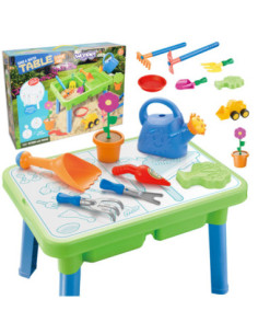 WOOPIE Stolik Wodny 2w1 Piaskownica 13 Akc.