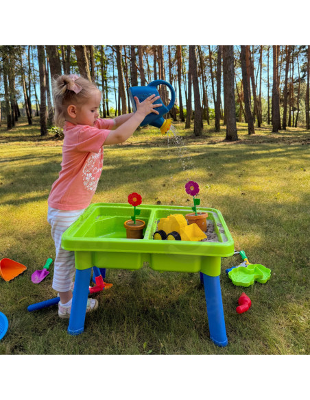 WOOPIE Stolik Wodny 2w1 Piaskownica 13 Akc.