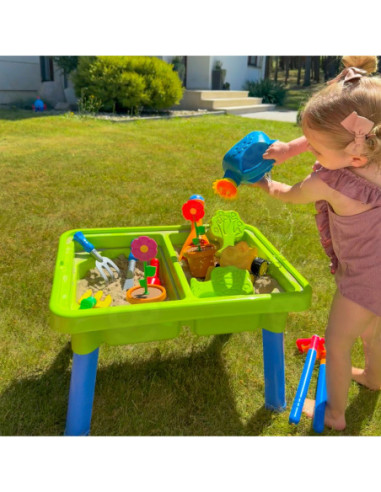 WOOPIE Stolik Wodny 2w1 Piaskownica 13 Akc.