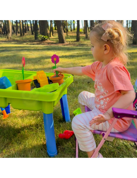 WOOPIE Stolik Wodny 2w1 Piaskownica 13 Akc.