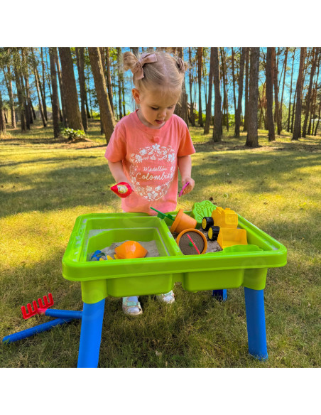 WOOPIE Stolik Wodny 2w1 Piaskownica 13 Akc.