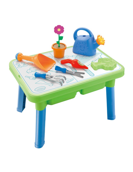 WOOPIE Stolik Wodny 2w1 Piaskownica 13 Akc.