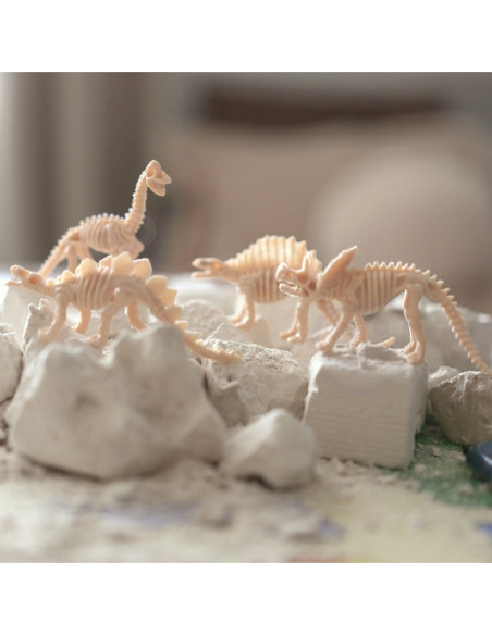 WOOPIE Wykopalisko "Mały Archeolog" 6 Szkieletów Dinozaurów