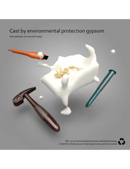 WOOPIE Wykopalisko "Mały Archeolog" 6 Szkieletów Dinozaurów