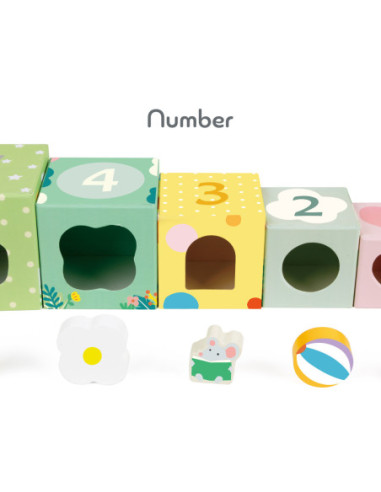 CLASSIC WORLD Układanka Kostki Sorter Kolorowe Kształty