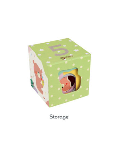 CLASSIC WORLD Układanka Kostki Sorter Kolorowe Kształty