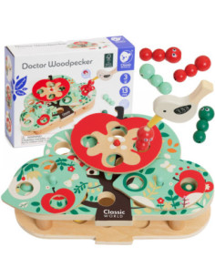 CLASSIC WORLD Magnetic Arcade Game Catch the Bug 16 pcs.