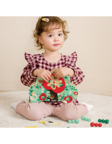 CLASSIC WORLD Magnetyczna Gra Zręcznościowa Złap Robaczka 16 el.