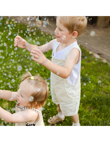WOOPIE Pistolet do Robienia Baniek Mydlanych - Piła Łańcuchowa M-001