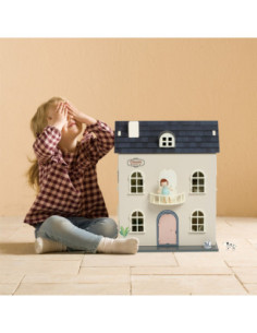 CLASSIC WORLD Drewniany Domek dla Lalek Vintage 2