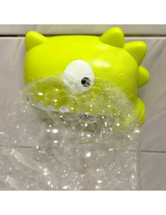 WOOPIE Zabawka do Kąpieli Dinozaur do Robienia Piany Pomarańczowy 2