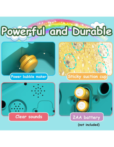 WOOPIE Zabawka do Kąpieli Dinozaur do Robienia Piany Pomarańczowy