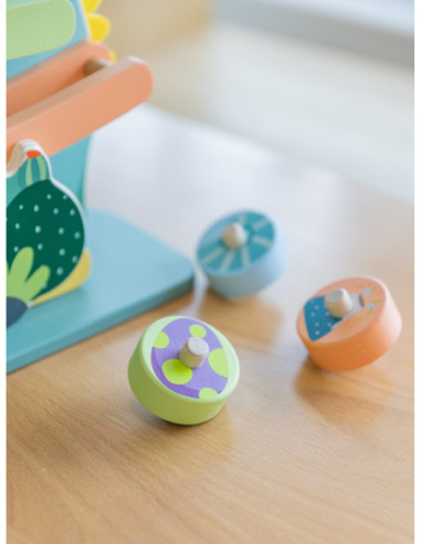 CLASSIC WORLD Kolorowa Zjeżdżalnia Tor Dinozaur 5 el.