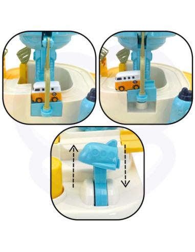 WOOPIE  Interaktywny Tor Samochodowy "Kosmiczna Przygoda"