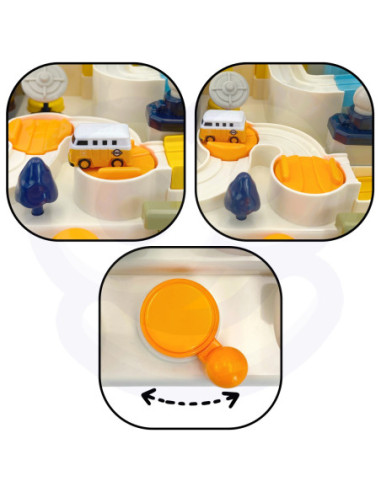 WOOPIE  Interaktywny Tor Samochodowy "Kosmiczna Przygoda"