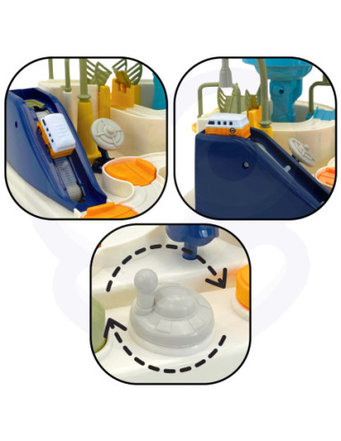 WOOPIE  Interaktywny Tor Samochodowy "Kosmiczna Przygoda"