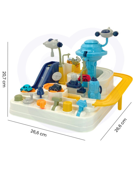WOOPIE  Interaktywny Tor Samochodowy "Kosmiczna Przygoda"