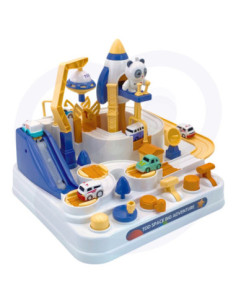 WOOPIE  Interaktywny Tor Samochodowy "Kosmiczna Przygoda Pandy" 2