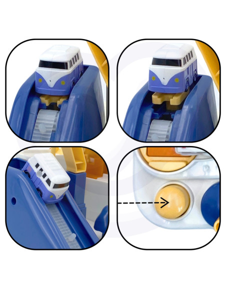 WOOPIE  Interaktywny Tor Samochodowy "Kosmiczna Przygoda Pandy"