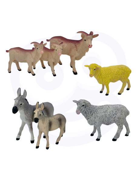 WOOPIE Zestaw Figurki Farma + Kuferek 57 el.