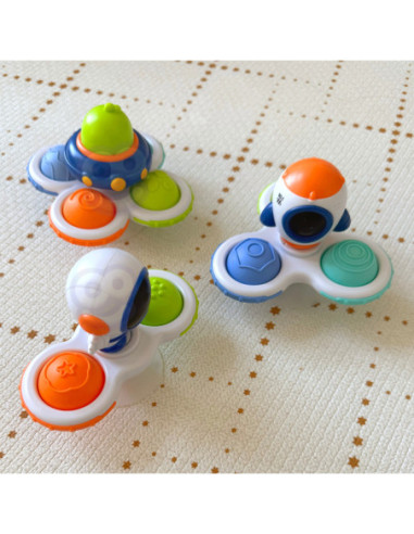 WOOPIE BABY Kosmiczny Spinner Pop-it  Zabawka Sensoryczna  Wymienne 3 szt.