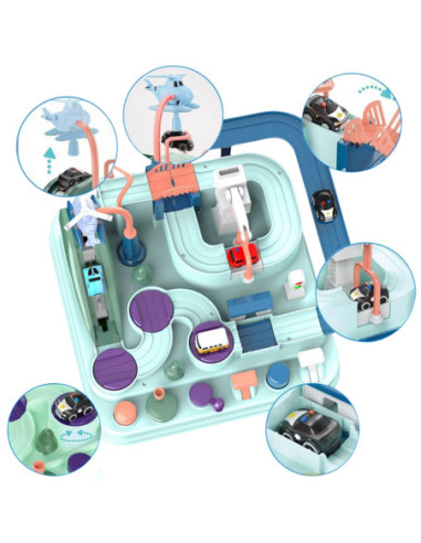 WOOPIE  Interaktywny Tor Samochodowy "Samochodowa Przygoda"