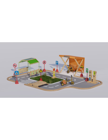 CLASSIC WORLD Dystybutor Paliwa Stacja Ładowania do Samochodów