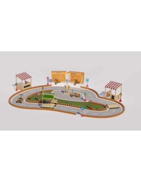 CLASSIC WORLD Dystybutor Paliwa Stacja Ładowania do Samochodów