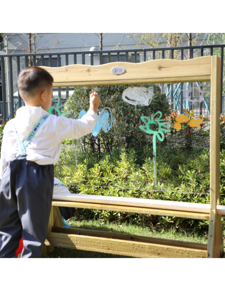 CLASSIC WORLD Zestaw Dwustronna Tablica Sztaluga do Malowania Z Pompą Wody