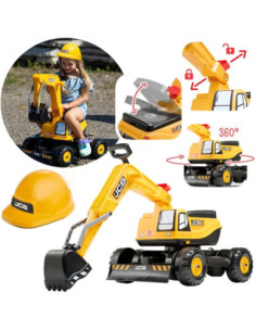 FALK JCB DIGGER Excavator Rotating Yellow Moving Bucket From 3 Years.