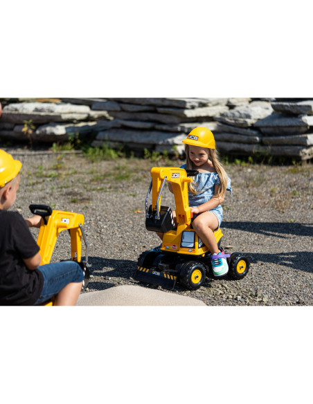 FALK Koparka JCB DIGGER Obrotowa Żółta Ruchoma Łyżka Od 3 Lat.