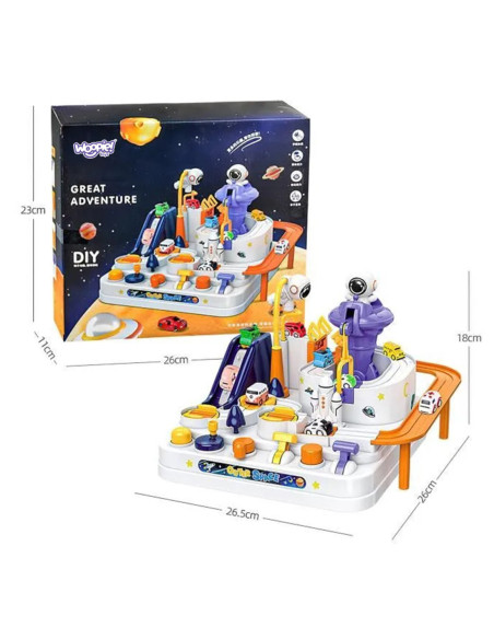 WOOPIE  Interaktywny Tor Przeszkód dla Aut "Przygoda Astronauty"