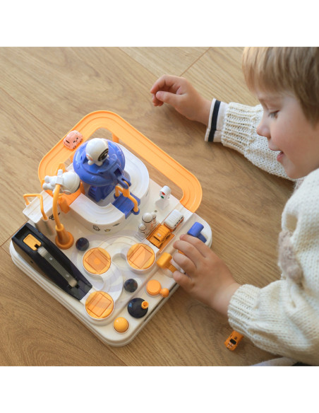 WOOPIE  Interaktywny Tor Przeszkód dla Aut "Przygoda Astronauty"