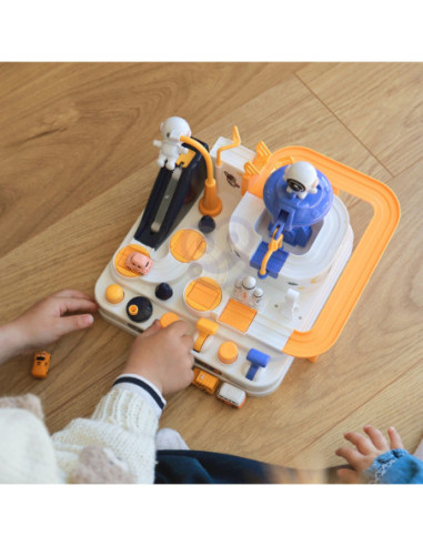 WOOPIE  Interaktywny Tor Przeszkód dla Aut "Przygoda Astronauty"