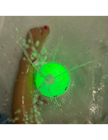 WOOPIE Wielorybek Świecąca Fontanna Zabawka do Kąpieli - Biały