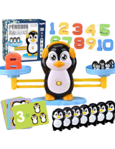 WOOPIE Balance Scale Learning Counting Penguin 10 pcs.