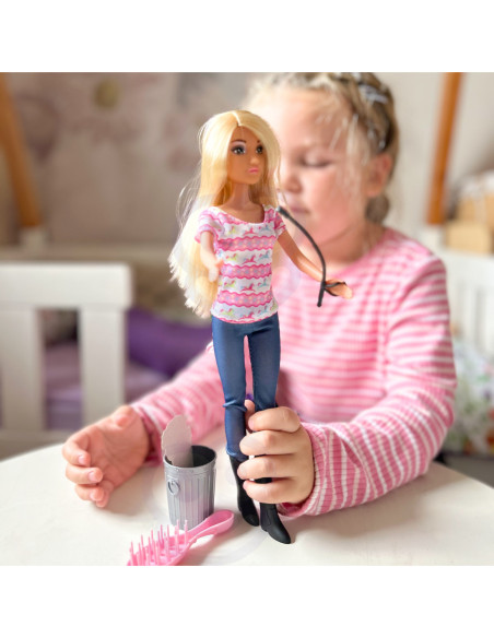 WOOPIE ROYAL Zestaw Urocza Lalka z Koniem + Akcesoria