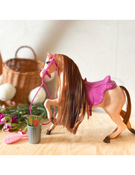 WOOPIE ROYAL Zestaw Urocza Lalka z Koniem + Akcesoria