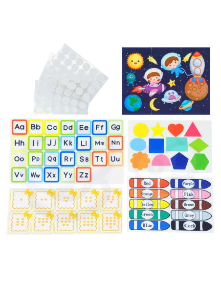 WOOPIE  Edukacyjna Książeczka Walizka Montessori - Księżyc