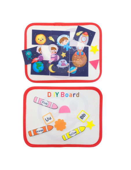 WOOPIE  Edukacyjna Książeczka Walizka Montessori - Księżyc